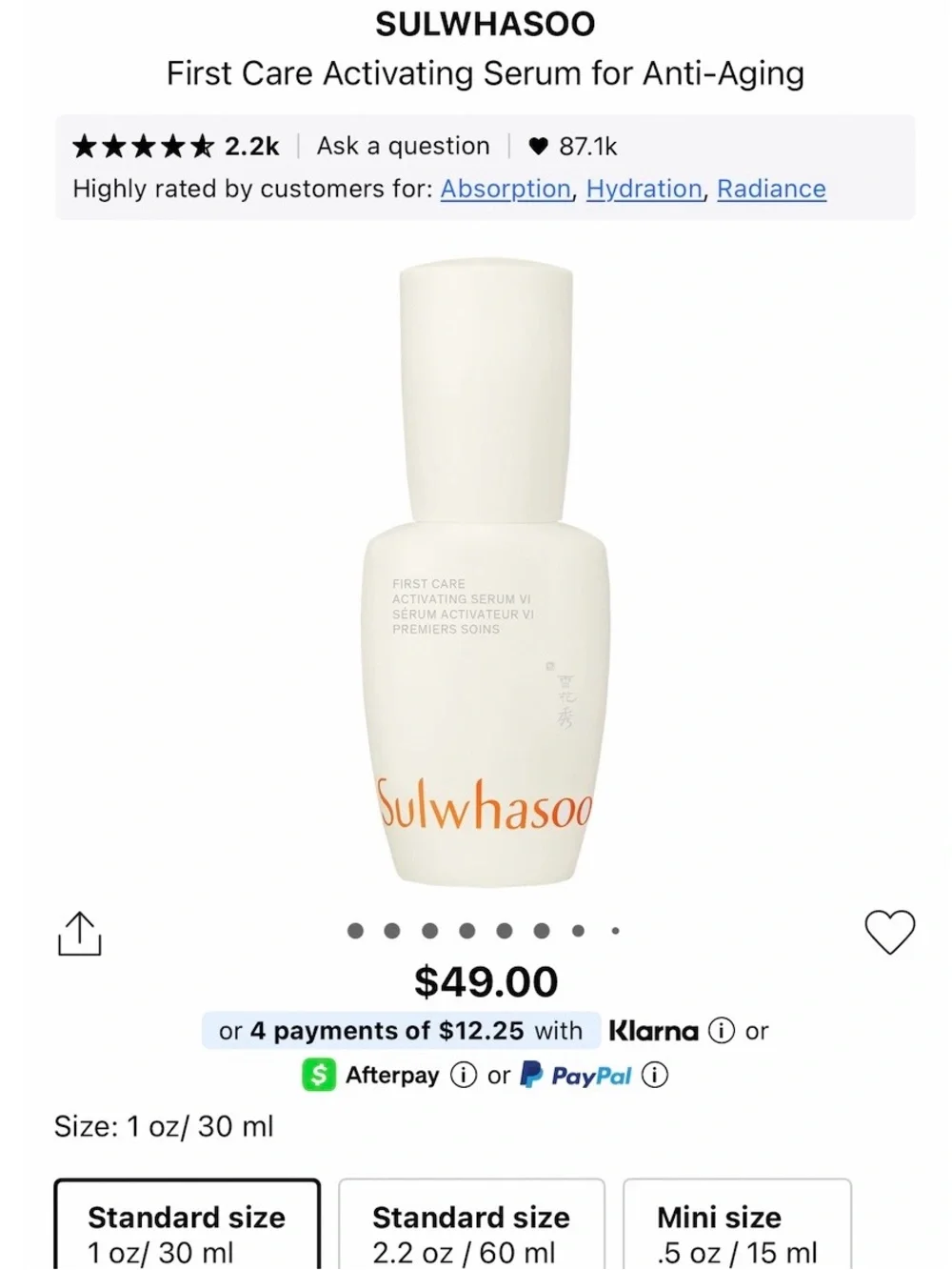 Sulwhasoo brand new